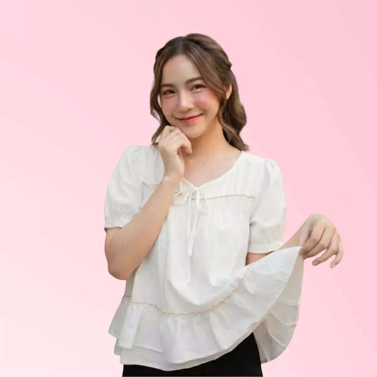 womens-_ruffle-peplum-blouse-white-front